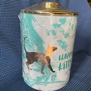 American Adelier porcelain cat tree jar